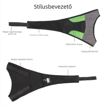 Kerékpáros izzadásvédő öv, poliészter, érintőképernyő-kompatibilis, uniszex, DRCK HROS, testreszabható feldolgozás