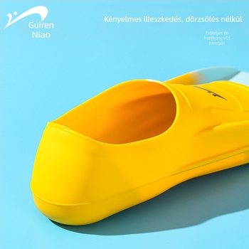 Szilikon búvárúszók snorkelezéshez és szabad merüléshez – hosszú edzésúszók