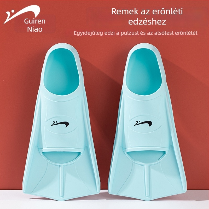Szilikon búvárúszók snorkelezéshez és szabad merüléshez – hosszú edzésúszók