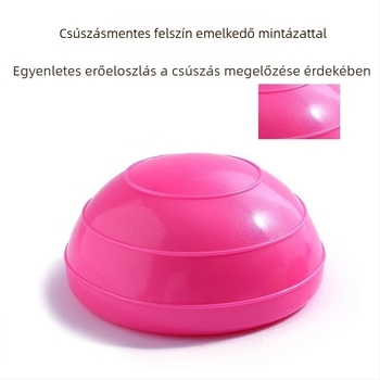 Guangdi PVC Mini Hullám Labda, Félkörí Egyensúly Labda Jóga és Pilateshez, 260 g, Nem Felfújható