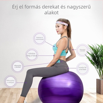 Gyerekek és terhes nők számára jóga labda, speciális szülésfelkészítő edzés, vastagított ellenálló formáló és fogyókúrás fitneszlabda