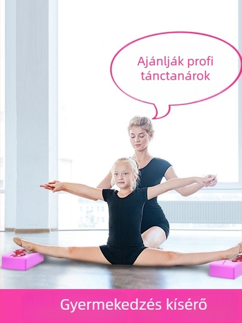 Jóga blokk magas sűrűségű EVA habból – jóga segédeszköz, alkalmas egészségügyi masszázsra, fitneszre és testépítésre.