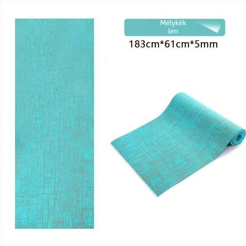 Zhengmin jóga matrac, PVC, 5 mm, 1,5 kg, testreszabható