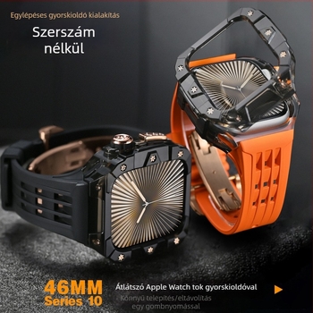 Apple Watch S10 védőtok - Peng Hui, polikarbonát, 159 g