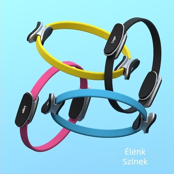 Hengshuo Pilates gyűrű – jóga segédeszköz fitnesz berendezésekhez