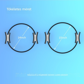 Hengshuo Pilates gyűrű – jóga segédeszköz fitnesz berendezésekhez