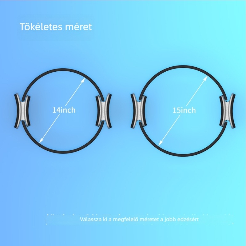 Hengshuo Pilates gyűrű – jóga segédeszköz fitnesz berendezésekhez