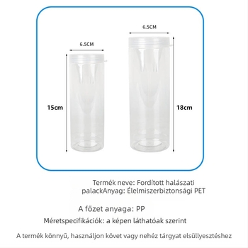 Kültéri gyermekeknek készült horgász üveg, PET anyag, Pro-built