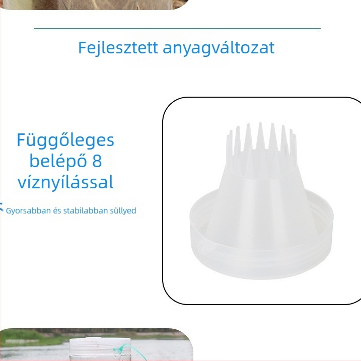 Kültéri gyermekeknek készült horgász üveg, PET anyag, Pro-built