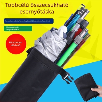 Horgászbot és felszerelés táska (vászon anyag; nagy kapacitás; nem vízálló)