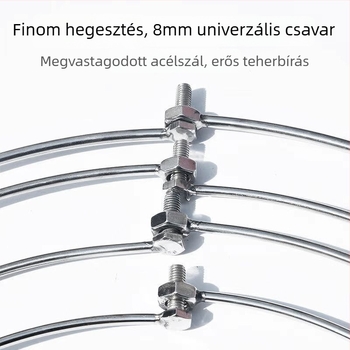 Rozsdamentes acél hálófej, hordozható és összecsukható, horgászfelszerelés Hongliang Fishing Tackle