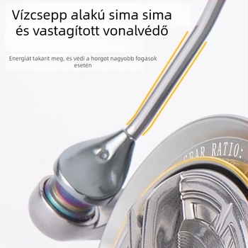 Songchuan hosszú dobású orsó horgászatához, áttételi arány 4,8:1, 10 darab egy dobozban