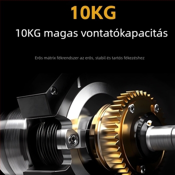 Kalio damilorsó – 4+1BB, teljesen fém orsó, hosszú dobás, univerzális damil-kupa