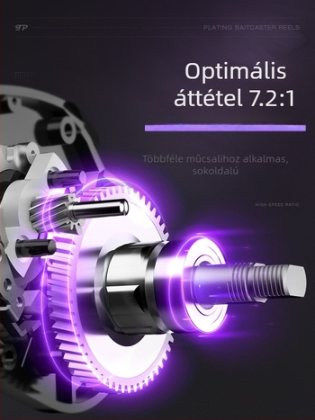 HAUT TON dobos orsó, 7.2:1 áttétel, hosszú dobásra tervezve