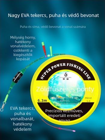 Huansheng fő damil – nejlon, rendkívül erős, 100 darab/doboz