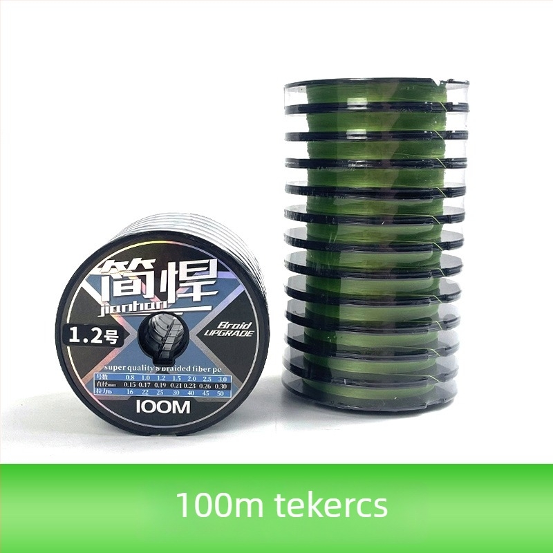 PE fonott fő zsinór X8, 150 m, magas szakítószilárdságú horgász zsinór