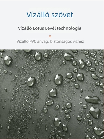PVC horgászruházat: teljes testű vízálló nadrág és esőkabát, 2 zseb, mentőmellény nélkül