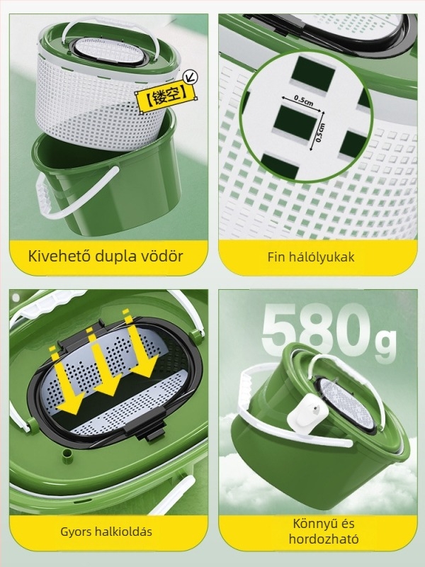 Élőhalas tartály folyóvízi horgászathoz - kétrétegű kialakítás, Source of Fishing, műanyag, Kína