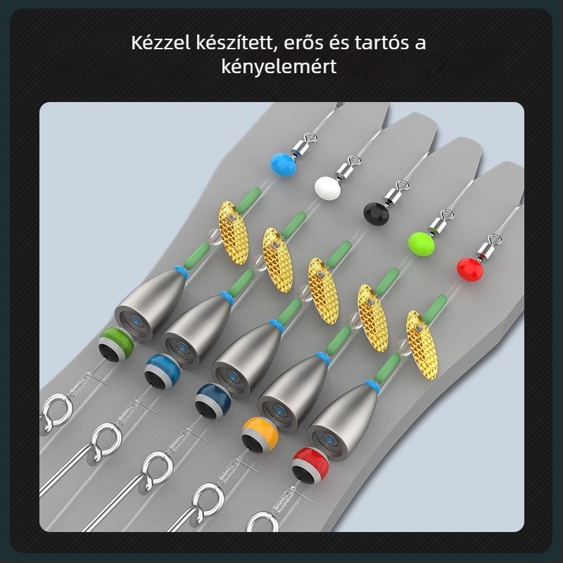 Texas rिग készlet – Gediron, No. 1 horogok tüskékkel, 500 darab