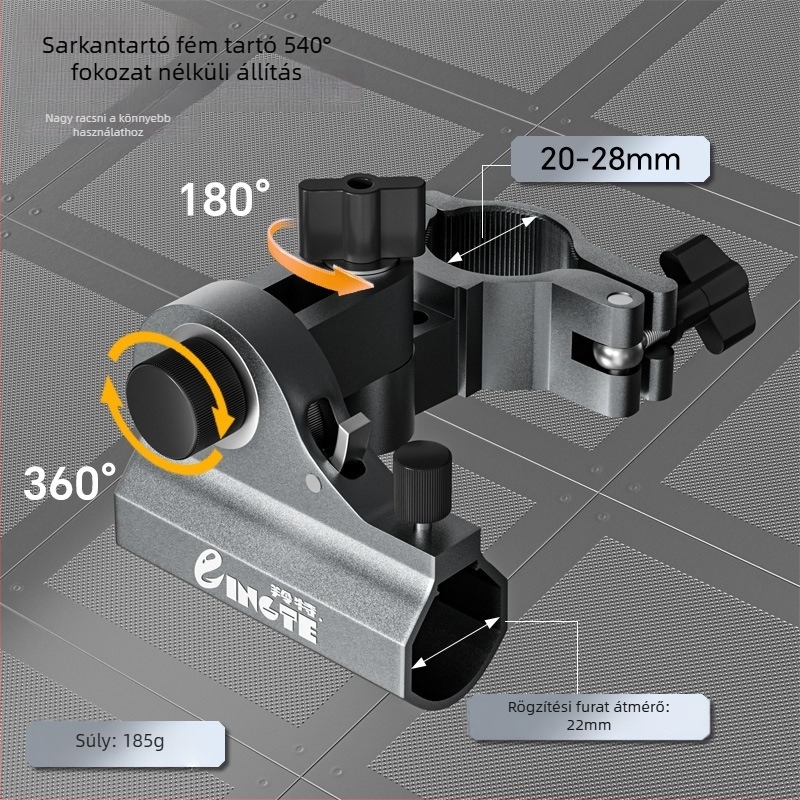 Lingte alumíniumötvözetből készült horgász székkiegészítők készlet — turret alap, esernyő világítás, csalira tálca, halvédő; Európai stílusú univerzális készlet; Eredet: Kína