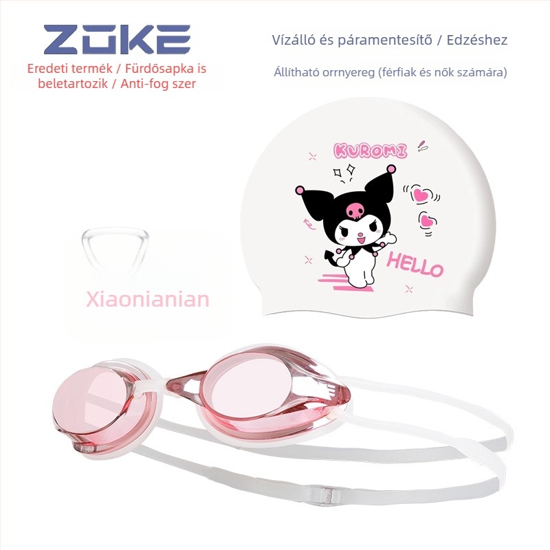 ZOKE antifog úszószemüveg - Uniszex, PC lencsék