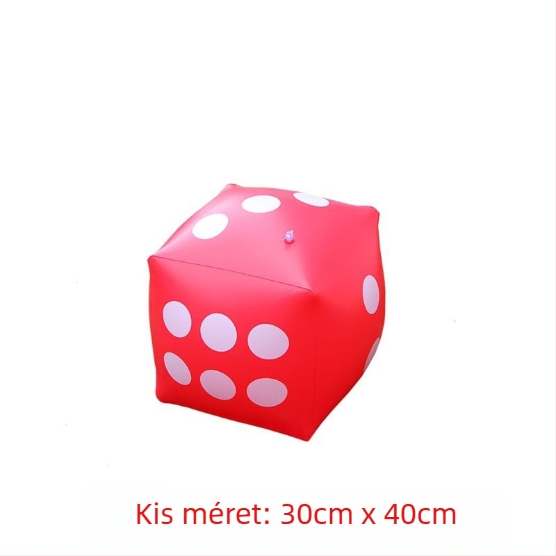 Felfújható nagy dobókocka rendezvényekhez — PVC, hatszögletű, termékkód 03111, 1 db