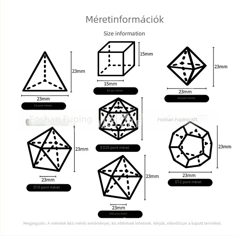 Wowu Márkájú természetes kristályból készült poliedrikus dobókocka készlet DND-hez és Call of Cthulhuhoz, testreszabható