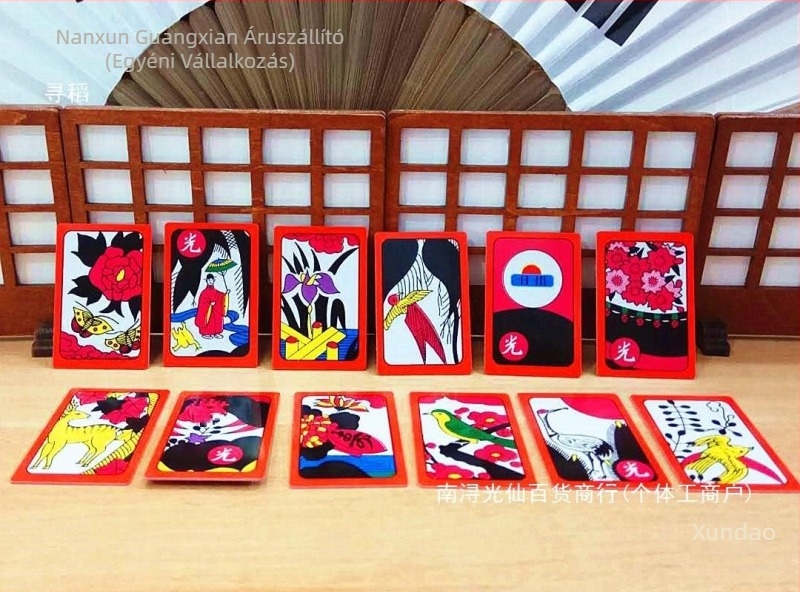 Hanafuda-stílusú rajzoló kártyajáték (Go, 14+)