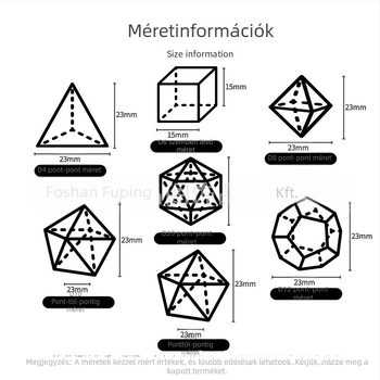 Asztali játékokhoz kockák — Wowu márka, természetes elefántcsont jade kő, nyolcszögletű forma, derékszögű stílus, testreszabható