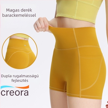Női jóga fitness nadrág, magas derék, fenékemelés, vékony és rugalmas anyag, nylon+spandex Lycra, 2025 nyár