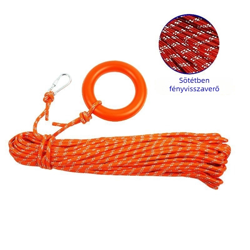 Tengeri mentőgyűrű, 2,5 kg tömör műanyag úszógyűrű, nemzeti szabvány, modell 5556