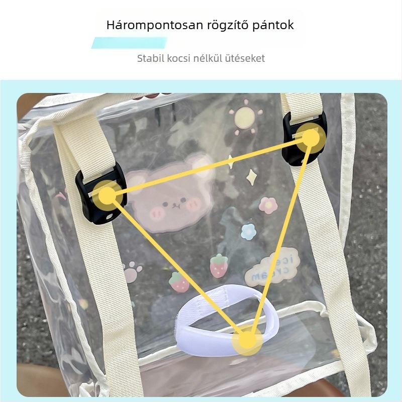 Bangling Gb-1 PVC elülső tároló táska elektromos járműhöz, nagy kapacitás