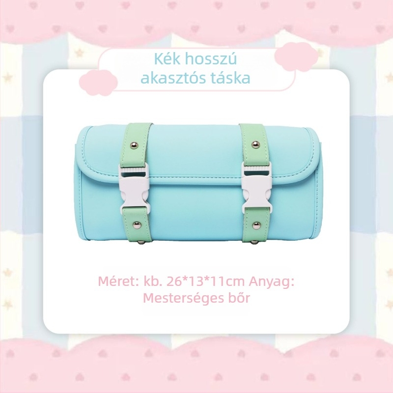 Elektromos járművekhez készült tárolótáska-készlet: hátul vízálló függő táska иs első, műbőr imitáló puha táska, retro stílus