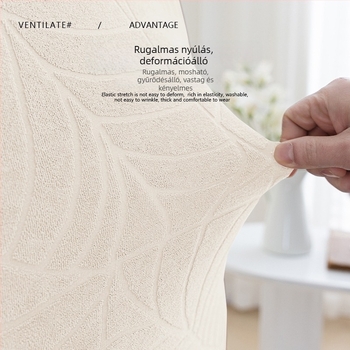 Székfedél – poliészter, vízálló, csúszásmentes, porálló, téglalap alakú, modern minimalista stílus