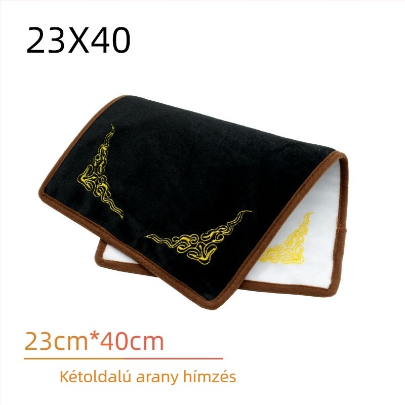 Egy darabos ékszerbemutató kendő, sík stílus, flanel és egyéb anyagok, összeillesztéses varrás, 2023 tavasz