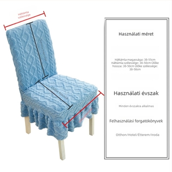 Őszi–téli macska-karcolás elleni egybeépített hátsó párna és székhuzat, geometriai mintázatú
