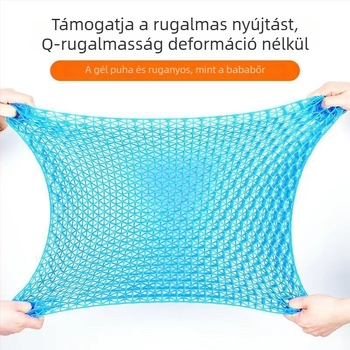 Gél ülőpárna méhsejt mintázattal, szilikonból készült hűtő párna irodába és autóba