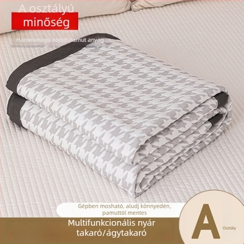 Háromrétegű kötött törölköző takaró nyárra, mosógépbarát, 1,05–1,50 kg, Tavasz és Ősz