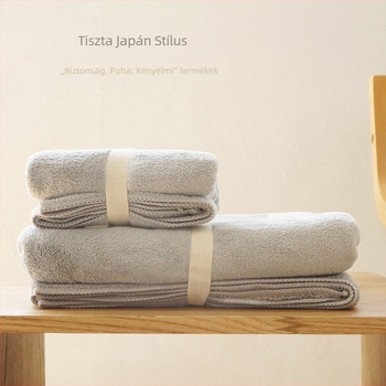 Mikroszálas fürdőlepedő készlet, nedvszívó, sík szövés, tömeg 140–170 g, 150D szál