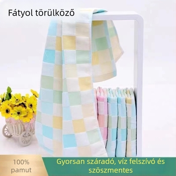 Géz törölköző arcra és testre, felnőtteknek és gyerekeknek, puha és nedvszívó, 200 g+ súly, 60 szál
