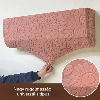 Rugalmas, univerzális akasztós klímahuzat porvédő, otthoni tároláshoz