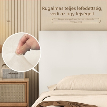 Univerzális fejtámla huzat, róka szőrme anyagból, Yiqin Garden, modell SKY