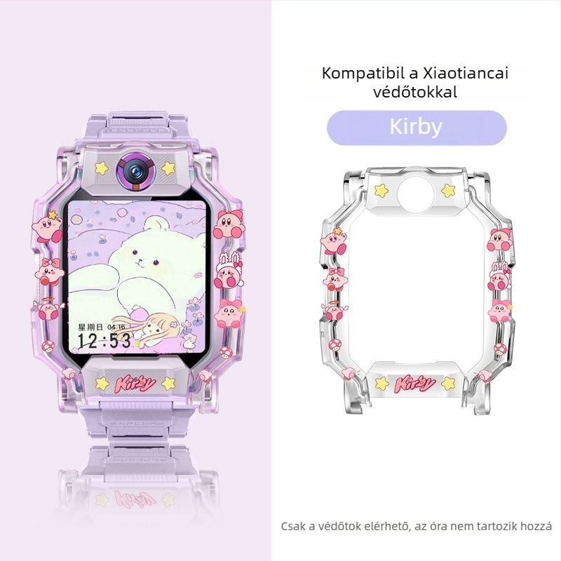 Nyomtatott TPU védőtok Little Genius telefonos órához, modellek Q2A/Z9/Z8a, D2A/D3/Z6s/Z6pro