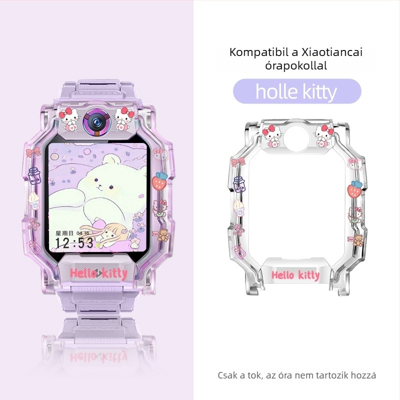 Nyomtatott TPU védőtok Little Genius telefonos órához, modellek Q2A/Z9/Z8a, D2A/D3/Z6s/Z6pro