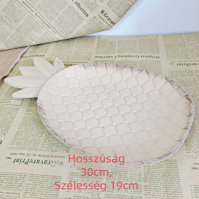 Ékszertál MDF‑ból, pasztorális stílus, dekoratív asztali kiegészítő, személyre szabás nélkül