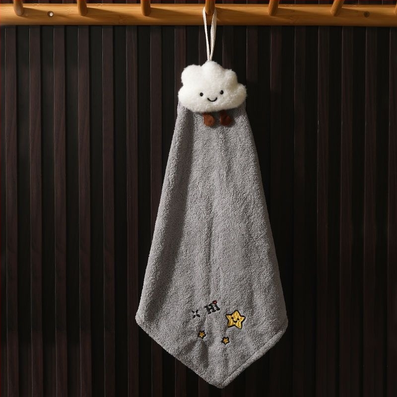 Akasztó karikatúra mintás kéztörlő (Anyag: mikroszálas; Tömeg: 70 g; Kategória: kéztörlő)