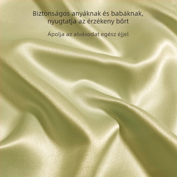 Ice-silk párnahuzat, 2 darabos készlet, mosható, pántokkal, poliészterből