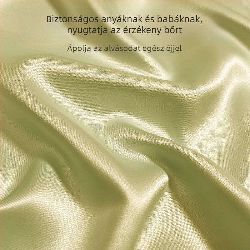Ice-silk párnahuzat, 2 darabos készlet, mosható, pántokkal, poliészterből