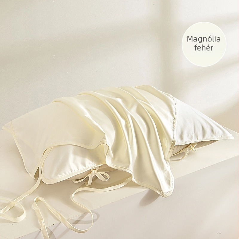 Ice-silk párnahuzat, 2 darabos készlet, mosható, pántokkal, poliészterből
