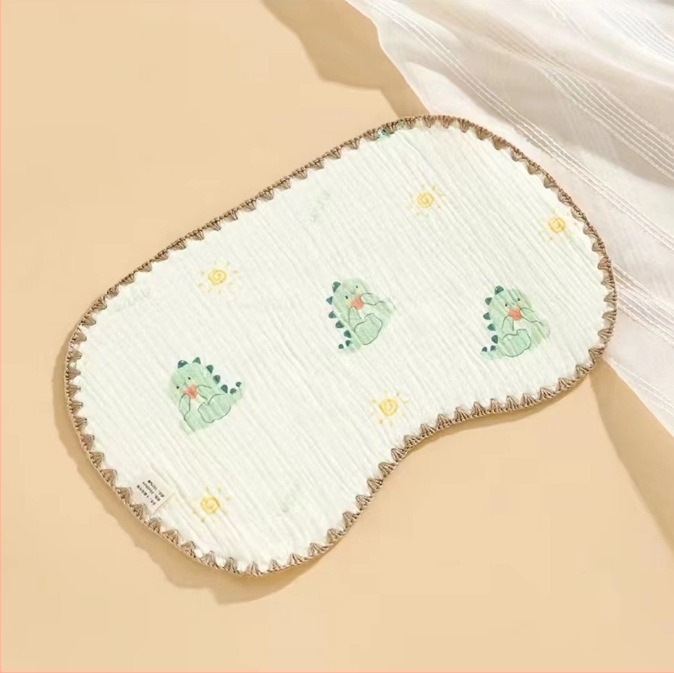 Cotton Monkey bébi felhő párna, tízréteg géz, lélegző és izzadság-abszorbeáló, logó nyomtatva.